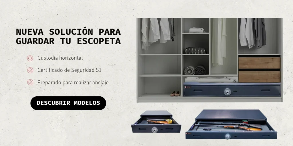 guardar escopeta Griffon Producto para guardar escopeta de forma horizontal