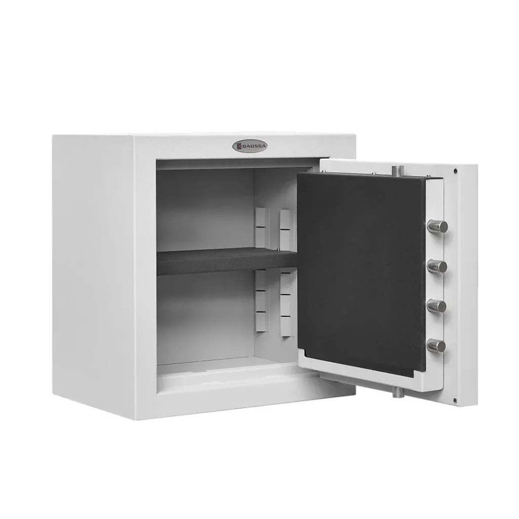 Caja fuerte homologada grado IV Baussa PR 55 puerta abierta