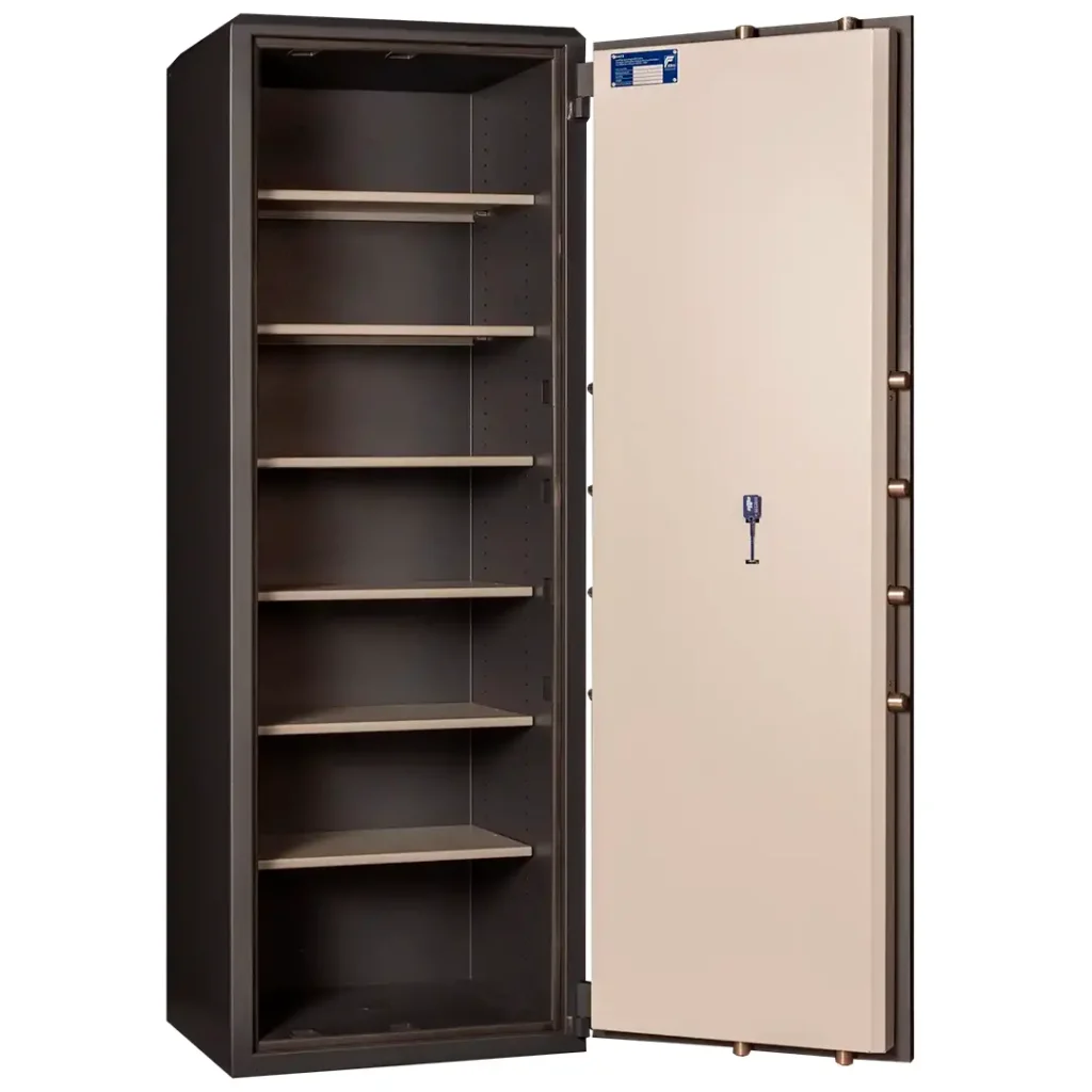 Caja fuerte Olle Grado I capacidad 209 litros abierta