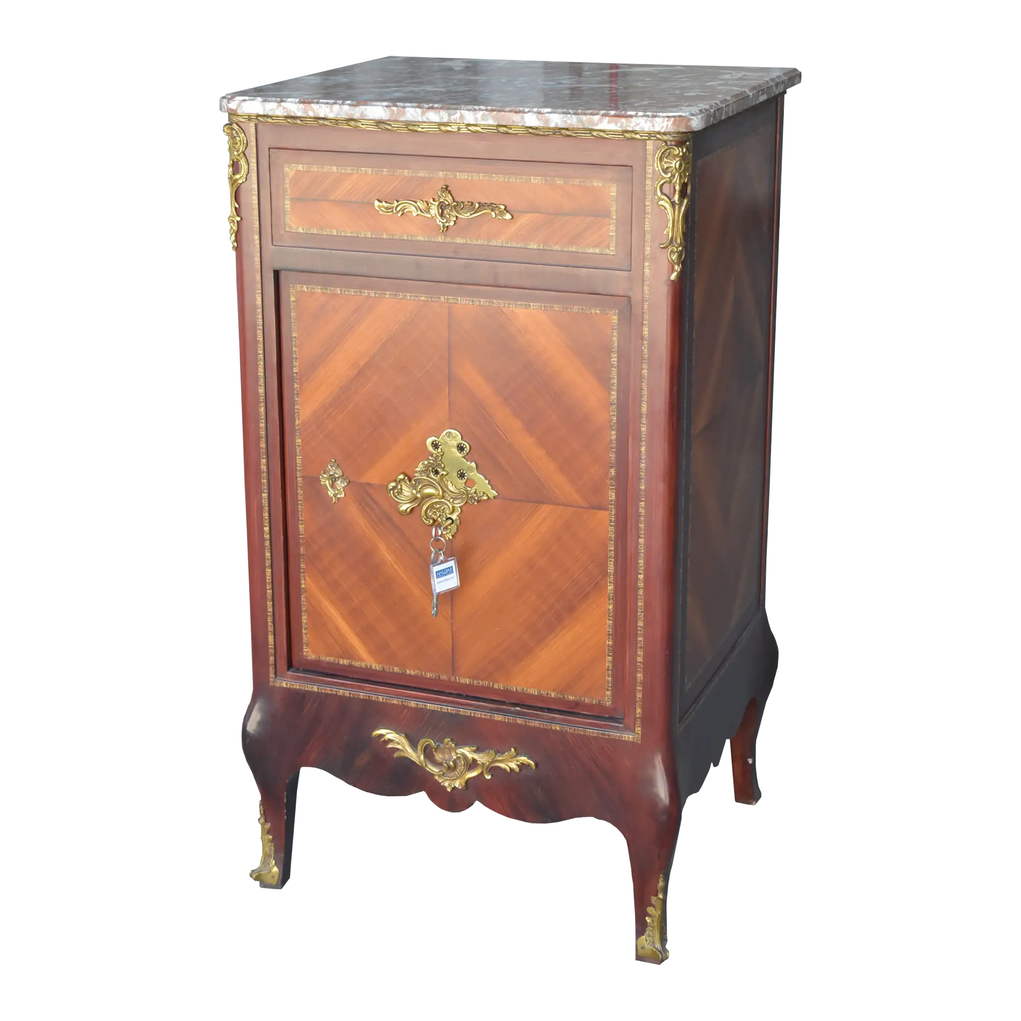 Mueble que oculta una caja fuerte Modelo vintage Fichet