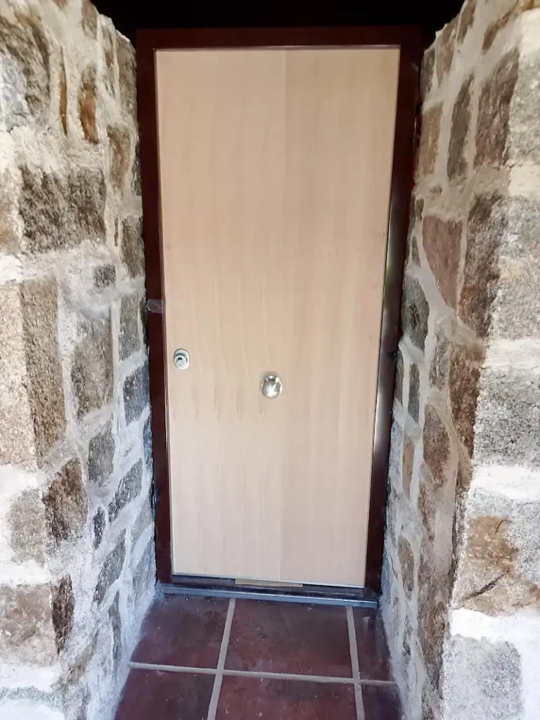 Tipo de puerta de seguridad acorazada