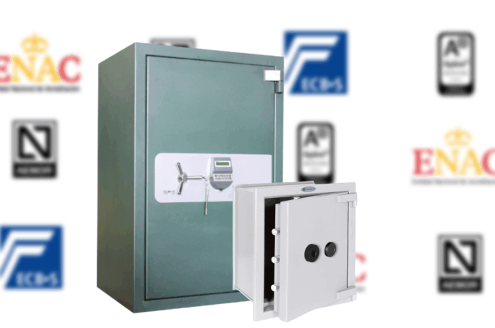 ¿Cuál es la diferencia entre una caja fuerte certificada y una homologada?