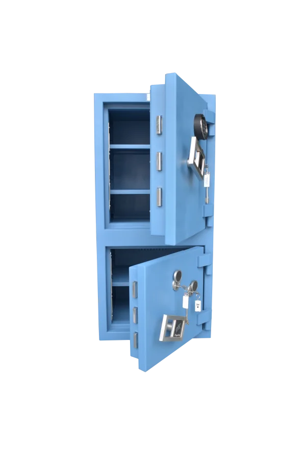 Caja Fuerte Dragosanz HP Duo interior con dos compartimentos y dos puertas independientes
