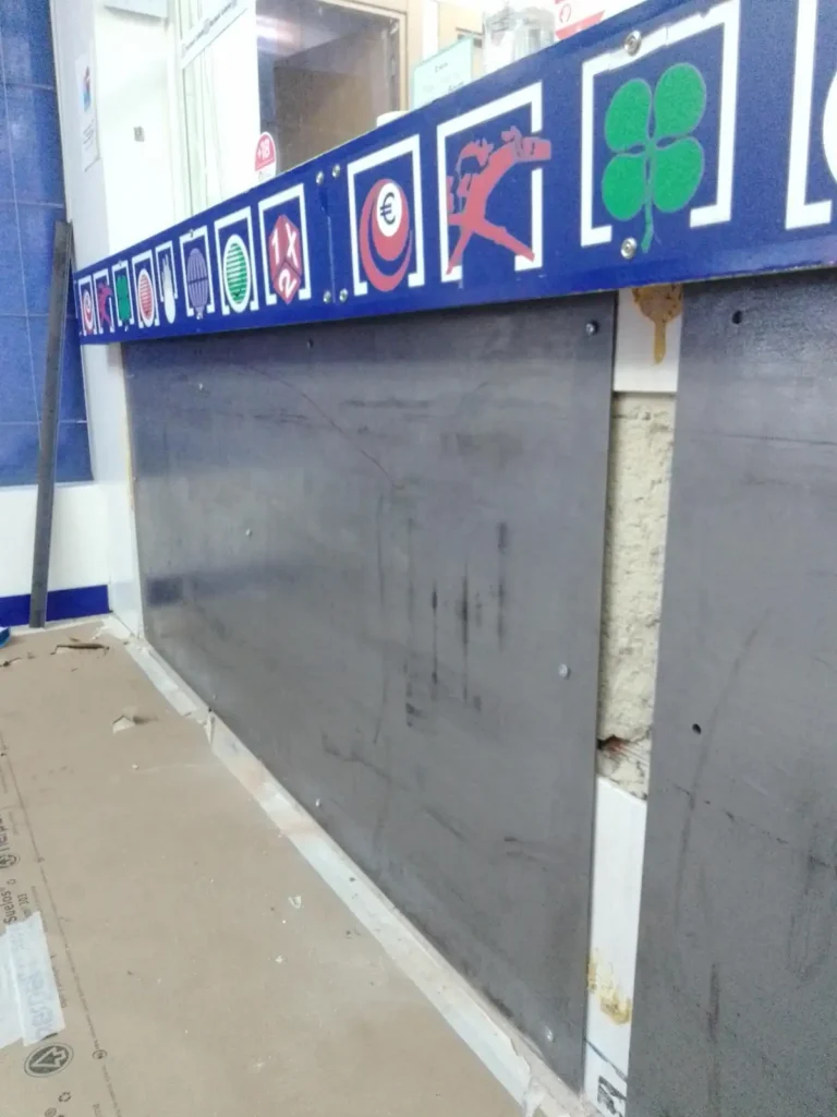 adecuación de administración de loterías de asociados anapal con chapas anti bala