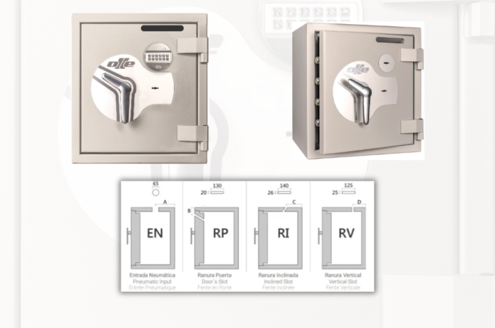 Descubre Todas las Características, Ventajas y Funcionalidades de la exclusiva Caja Fuerte de Sobreponer Ollé AP ATM (Grado IV)