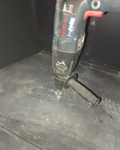 Anclaje de seguridad para caja fuerte de grado 3