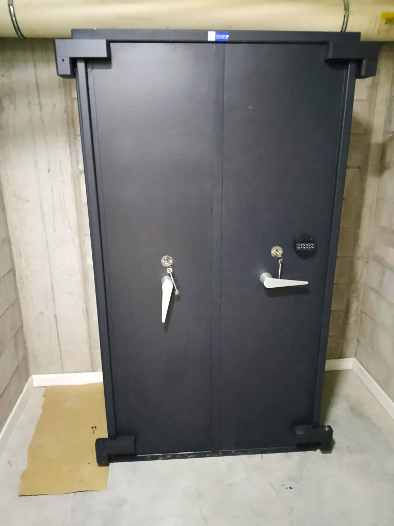 Caja fuerte de grado 3 para custodia de munición