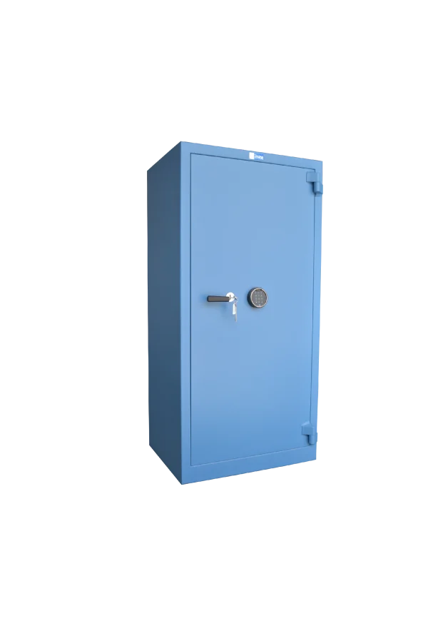 Caja fuerte BTV Safe seminueva de más de 140 centímetros de alto
