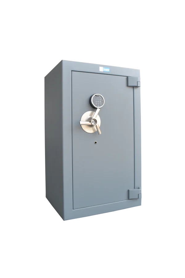 Caja Fuerte Fichet DS150RA con sistema de cierre de pomo, llave y combinación electrónica