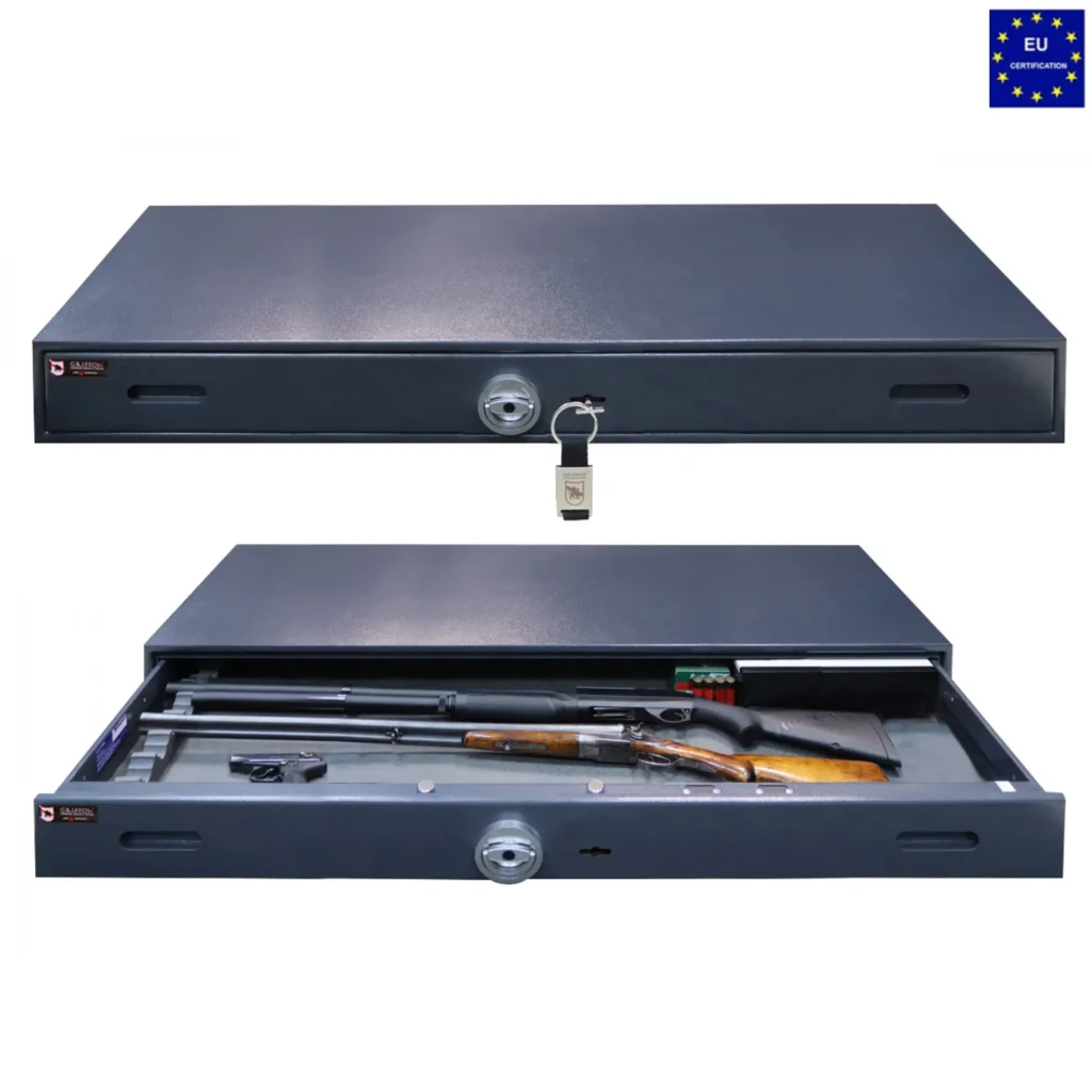 Caja fuerte para guardar escopetas