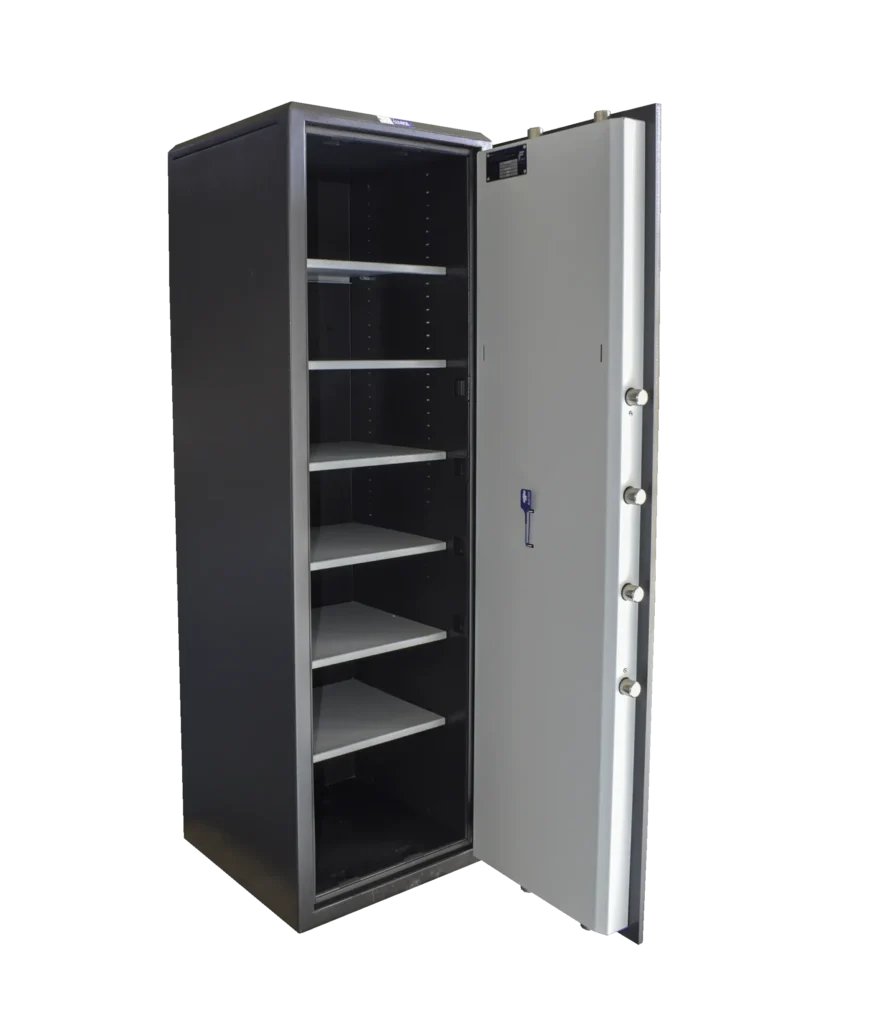 Caja fuerte Homologado Grado I con crtificado vigente UNE EN 1143-1:2019
