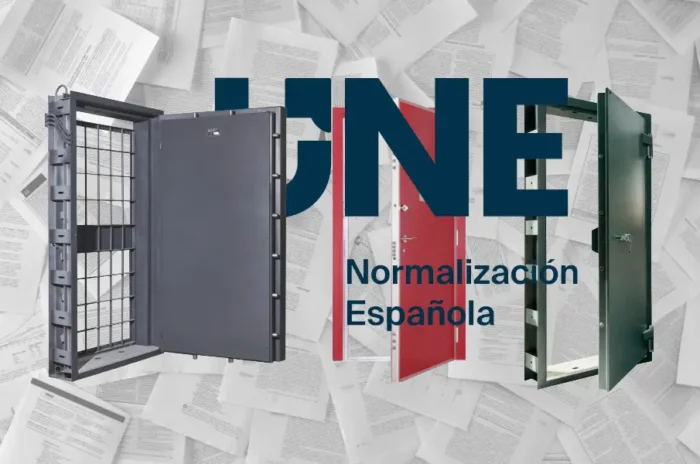 Normativa puertas acorazadas: diferencias entre UNE 1143 y UNE 1627