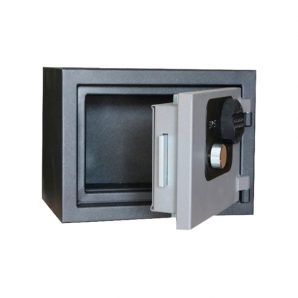 Caja fuerte Serie armero para armas cortas SEG 350 abierta